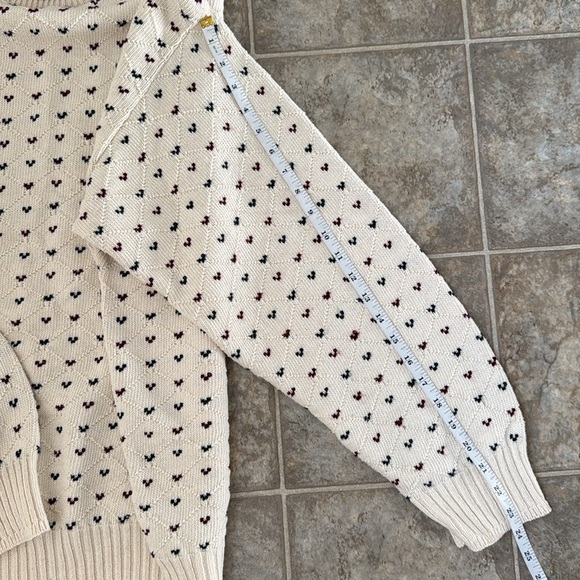 Vintage Knightsbridge Heavyweight Knit Sweater Neutral XL - Picture 9 of 9